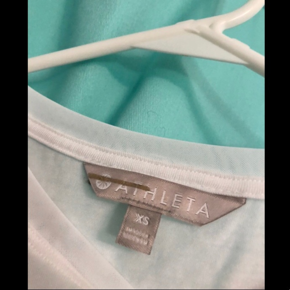BRAND NEW- XS sold white athleta tank - Picture 4 of 5